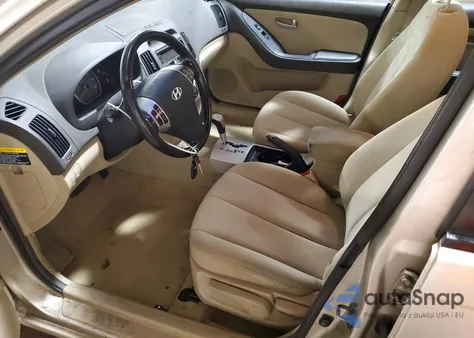 2007 Hyundai Elantra Gls из США, поврежденный, VIN KMHDU46D57U081020